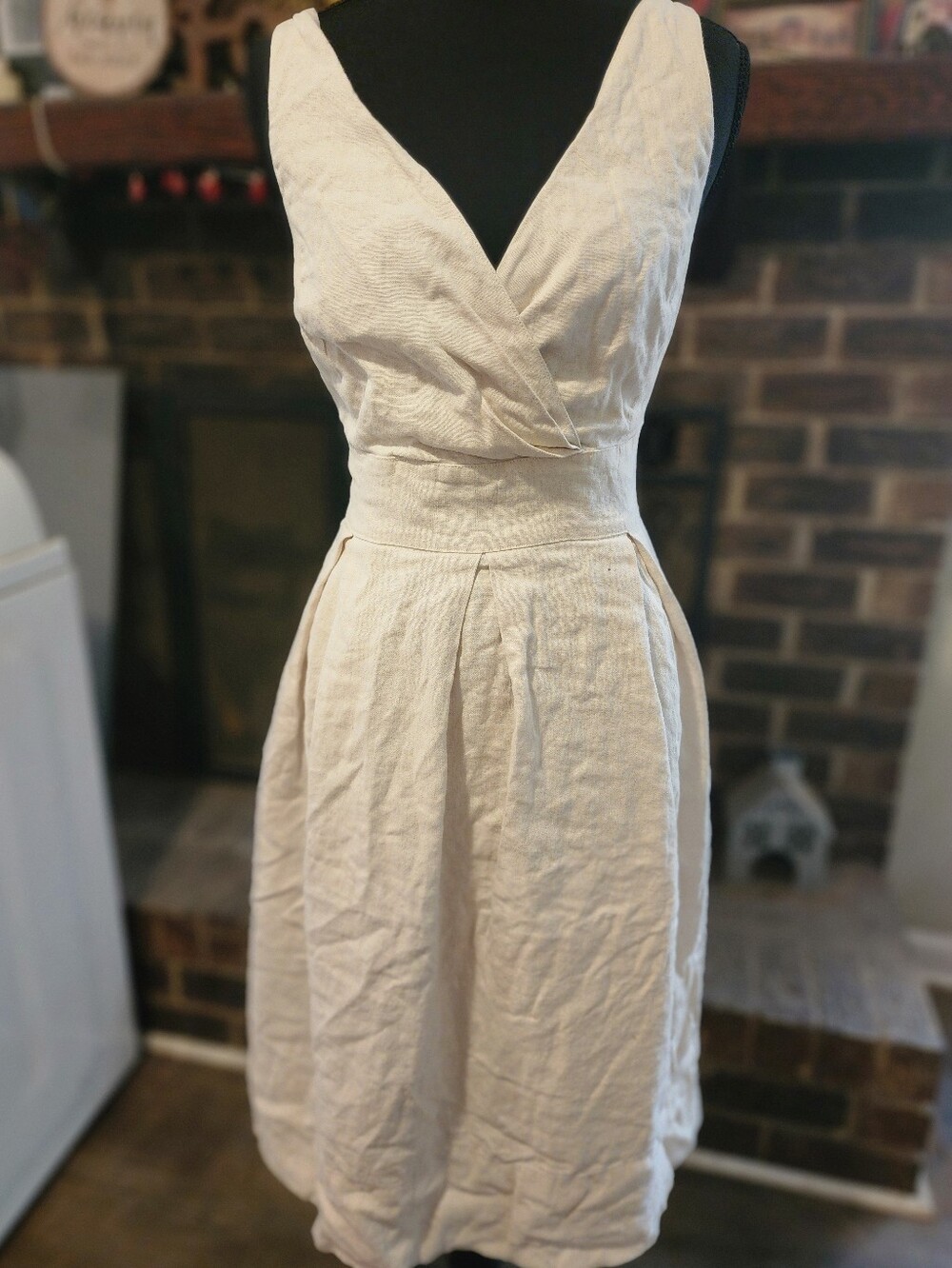 Talbots Linen Cotton Dress - Picture 1 of 6